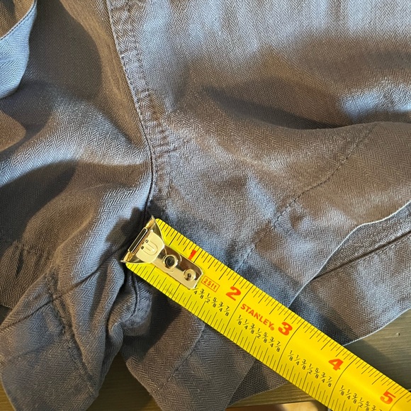 Thread & Supply Tie Waist Paper Bag Shorts - Picture 6 of 6